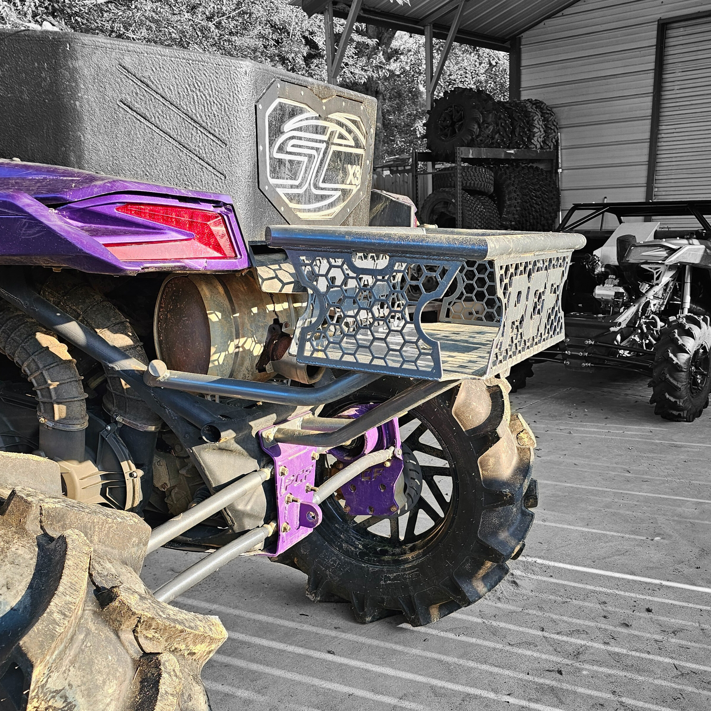 PCF CAN-AM X3 COOLER RACK BUMPER