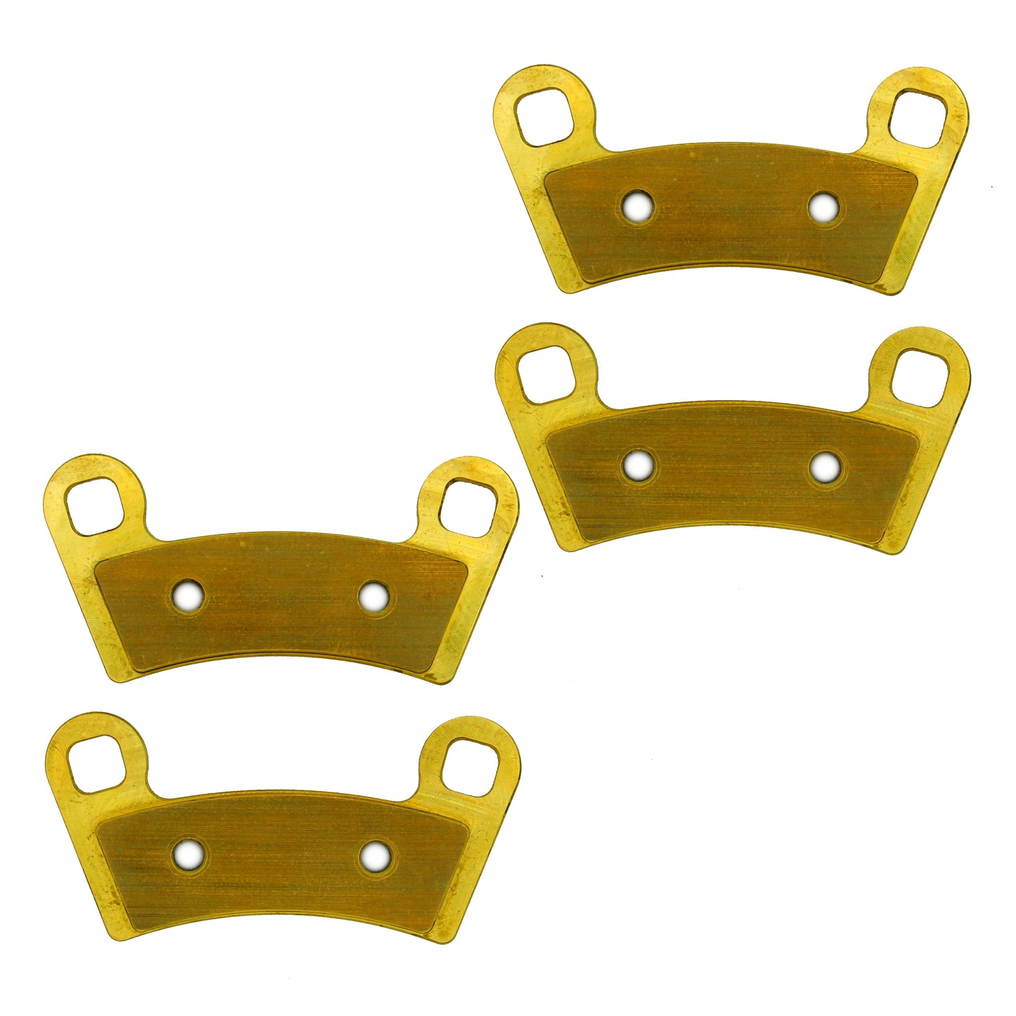 Polaris Ranger 1000/XP 1000/Crew 1000/Crew XP 1000/Crew SP 570/Kinetic 2018-2024 Brass Brake Pad Set