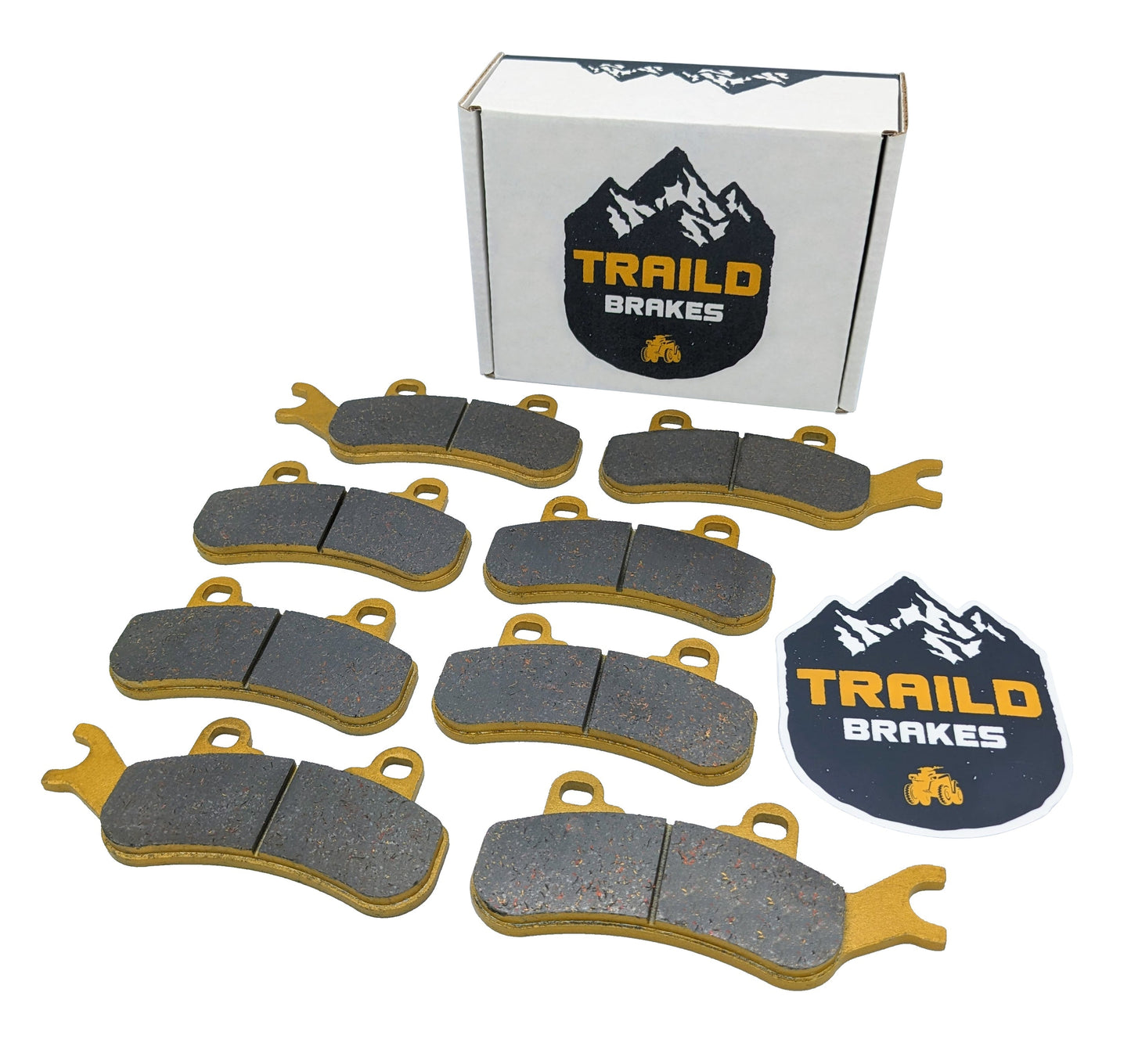 Can-Am Defender MAX HD7 HD8 HD10 6x6 & PRO 2017-2025 Ceramic Brake Pad Set