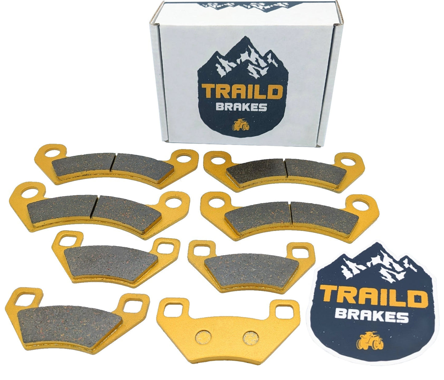 Arctic Cat Wildcat X/Wildcat 4 X 2013-2018 Ceramic Brake Pad Set
