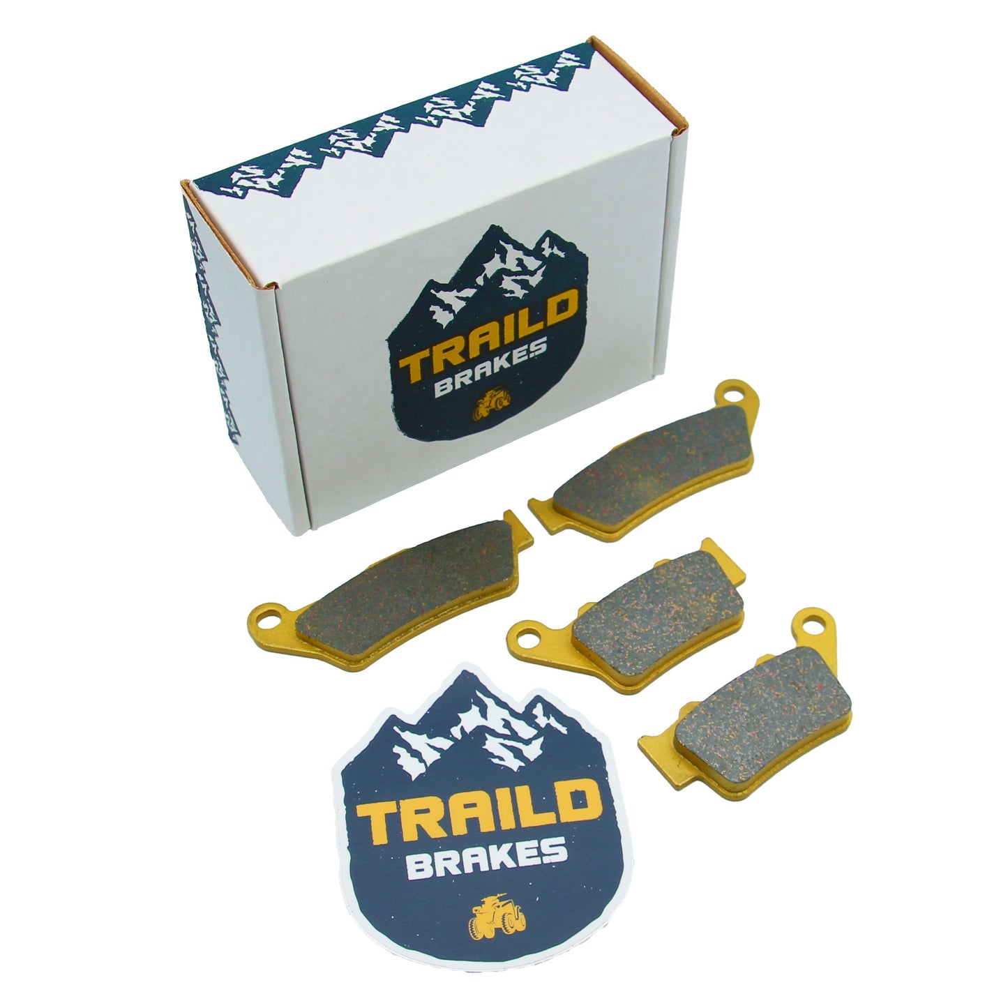 KTM SX/SC/EXC/EGS/LC4 125/200/250/300/350/380/400/440/450/520/620/640 1994-2004 Ceramic Brake Pad Set
