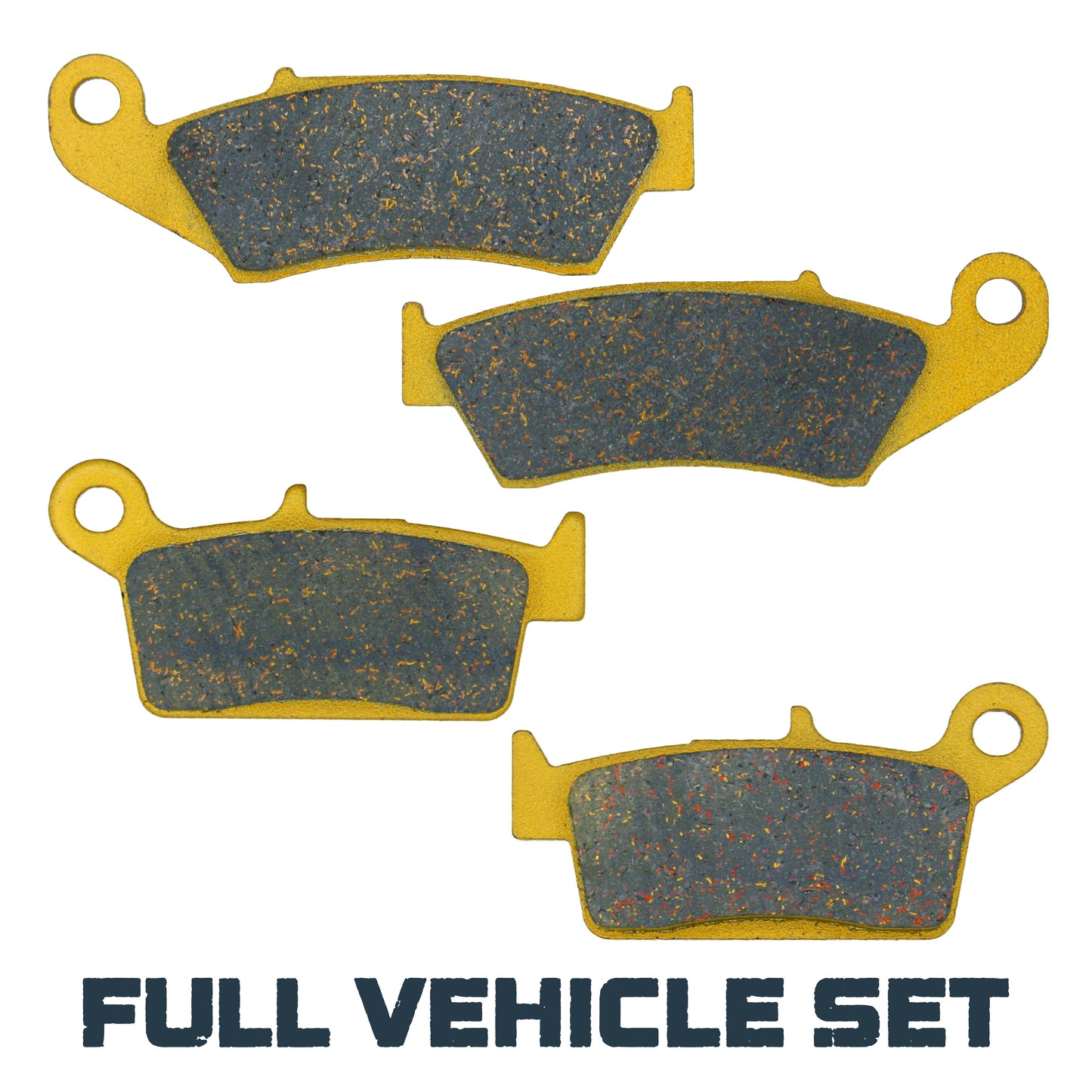 Kawasaki KX125/KX250/KX500 1995-2007 Ceramic Brake Pad Set