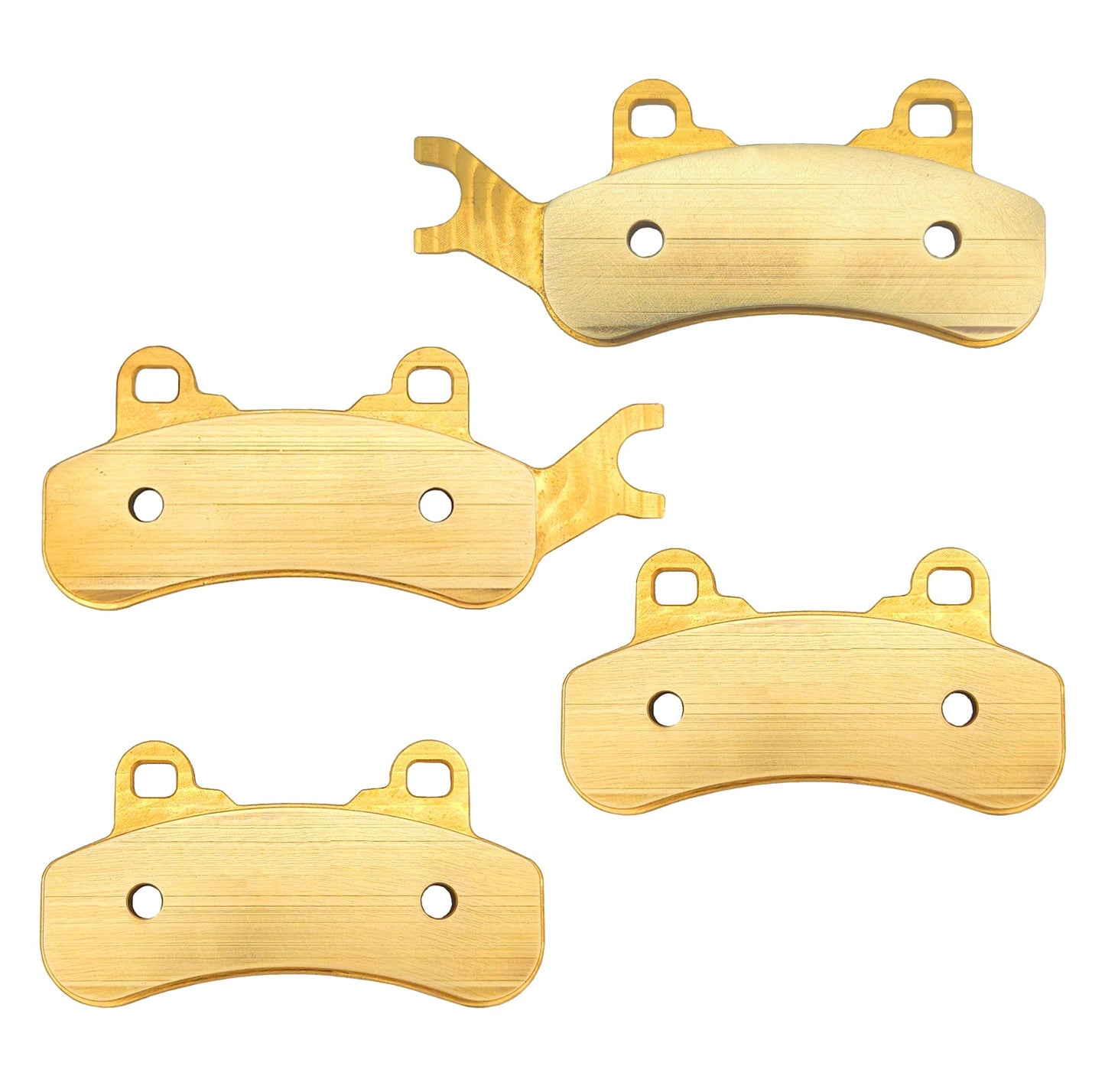 Can-Am Maverick X3/MAX/Sport/Trail 2017-2024 Front & Rear Brass Brake Pad Set