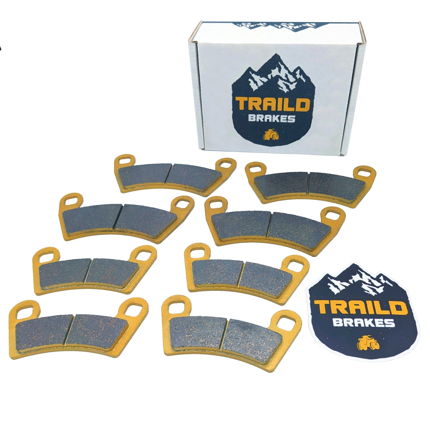 Polaris RZR XP 1000/XP4 1000/RZR 4 900/S 4 1000/S 4 900 2015-2025 Ceramic Brake Pad Set