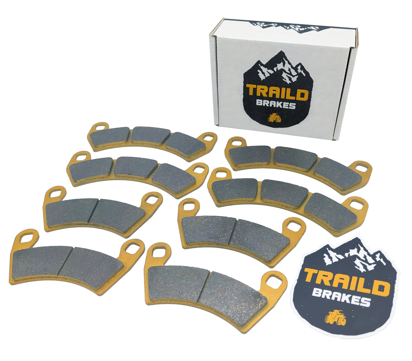 Polaris RZR XP TURBO/XP 4 TURBO/PRO XP/PRO XP 4/Turbo S 2016-2025 Ceramic Brake Pad Set
