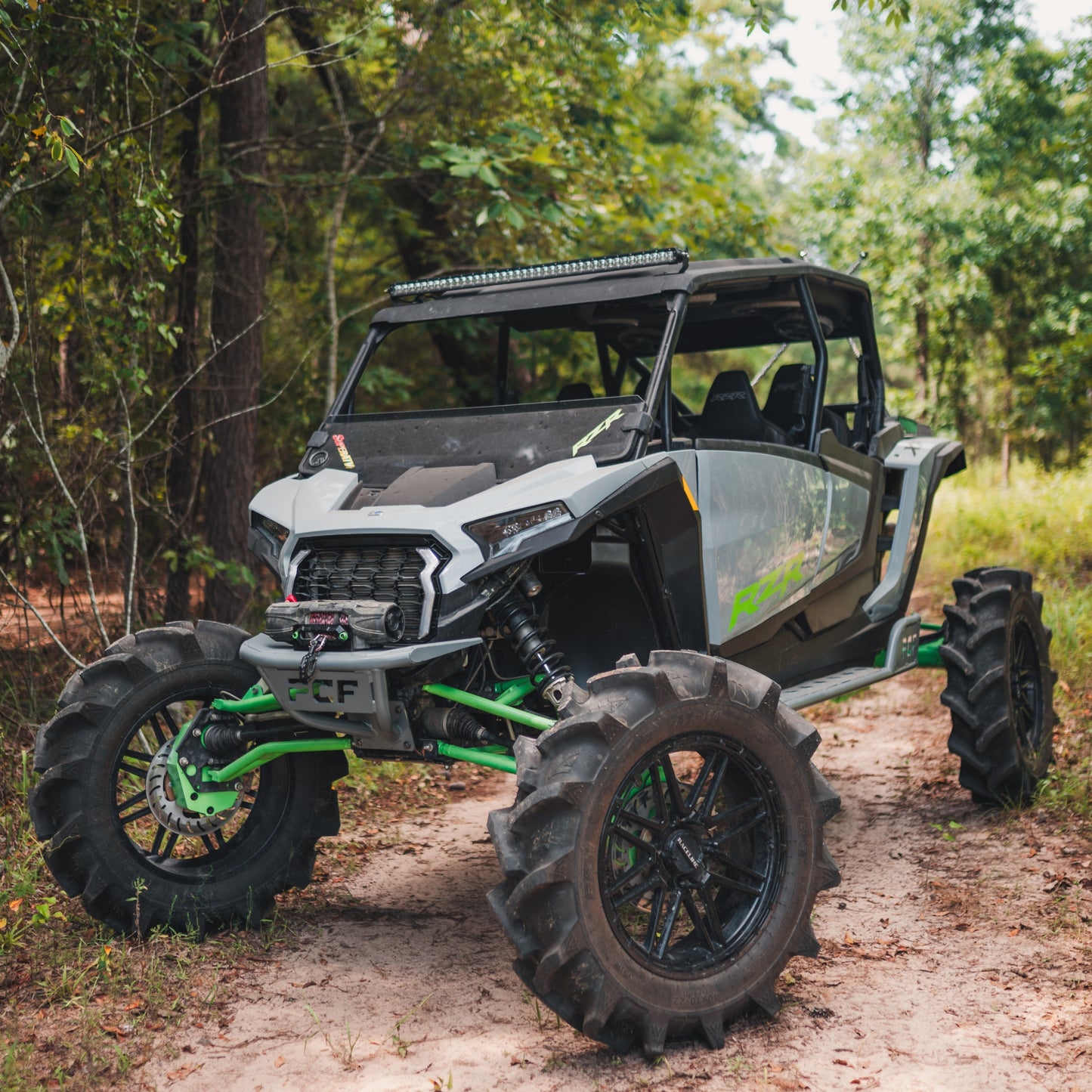 PCF 24+ POLARIS XP 1K FRONT BUMMPER WITH WINCH MOUNT