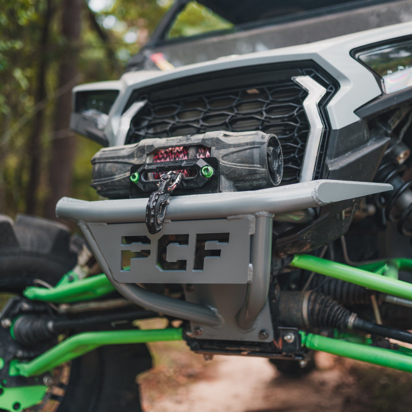 PCF 24+ POLARIS XP 1K FRONT BUMMPER WITH WINCH MOUNT