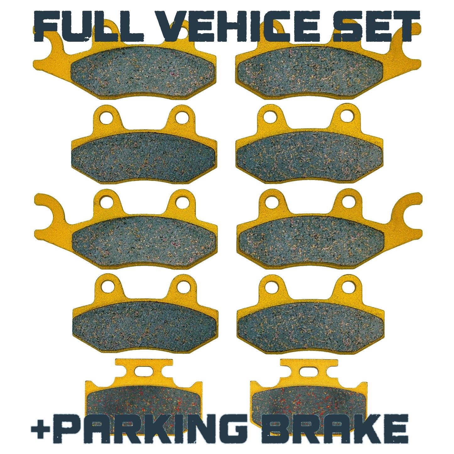 Yamaha Rhino 700 2008-2013 Ceramic Brake Pad Set