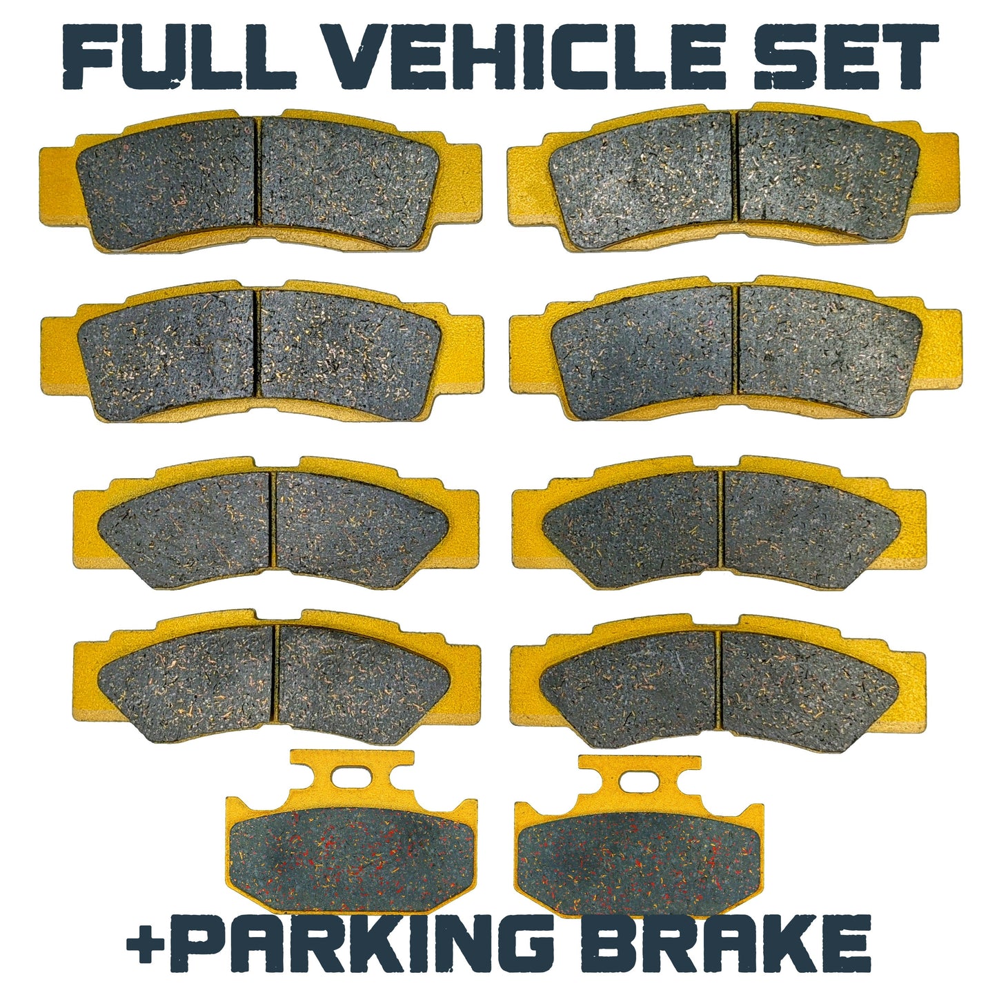 Yamaha YXZ1000R SS XTR 2016-2025 Ceramic Brake Pad Set