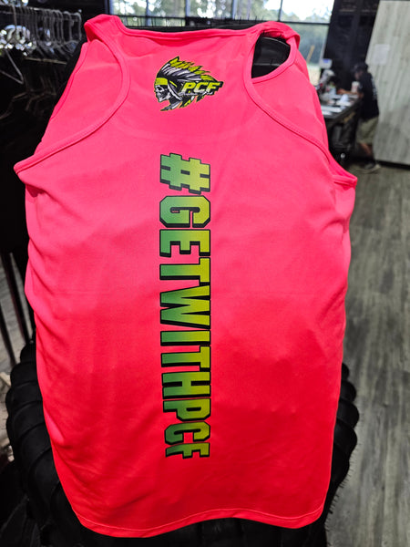 PCF WOMENS SPORT-TEK PERFORMANCE "RZR BACK" TANKS