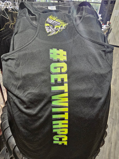 PCF WOMENS SPORT-TEK PERFORMANCE "RZR BACK" TANKS