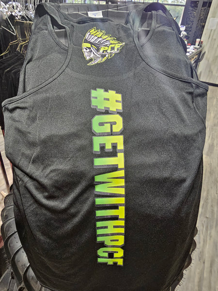 PCF WOMENS SPORT-TEK PERFORMANCE "RZR BACK" TANKS