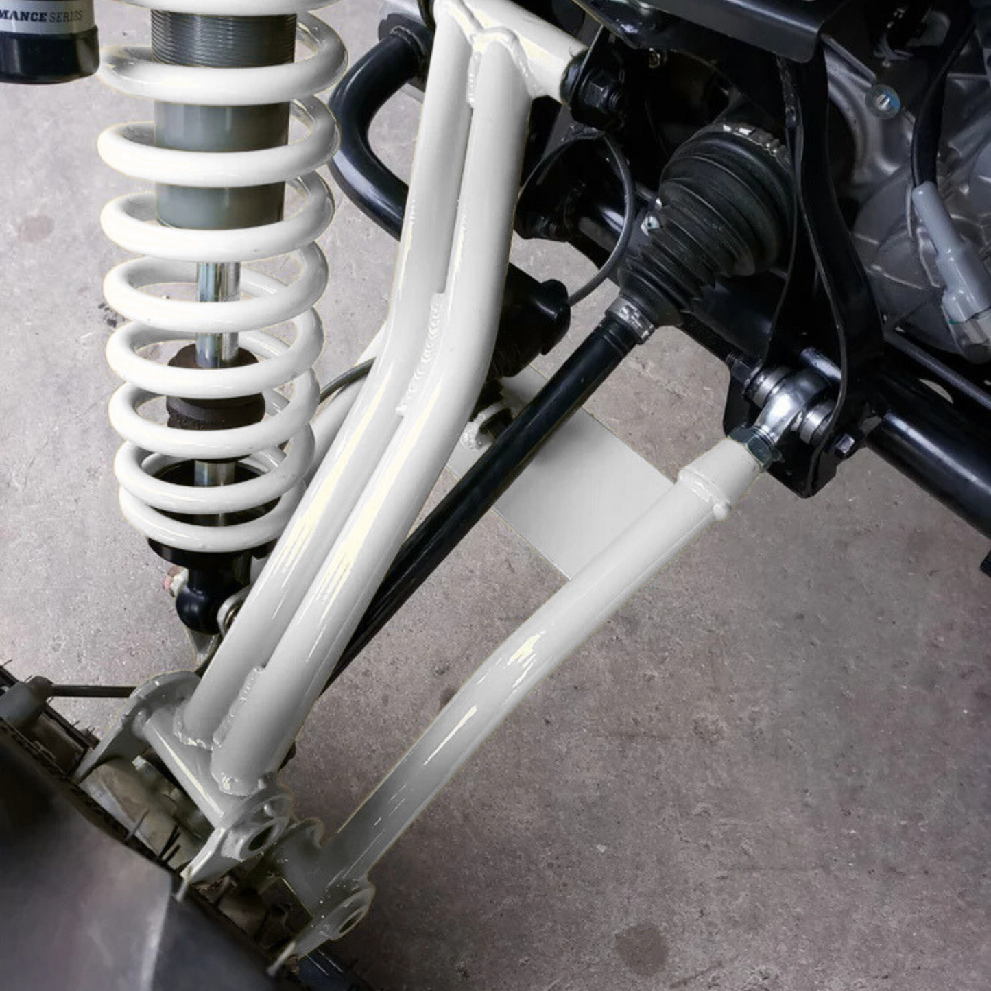 PCF CAN-AM MAVERICK SPORT REAR RAKED KIT