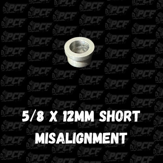 5/8 X 12MM SHORT MISALIGNMENT