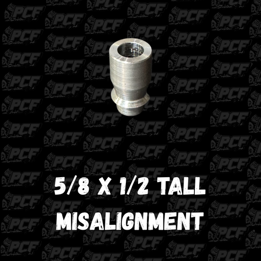 5/8 X 1/2 TALL MISALIGNMENT