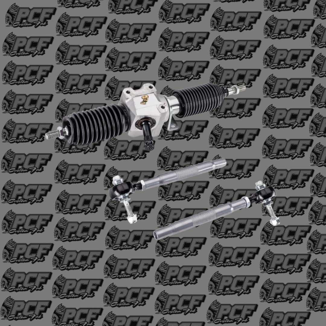 Pk Ranger Rack End Polaris Ranger Midsize ETX RackBoss 2.0 Rack and Pinion – POCKET CHANGE FAB