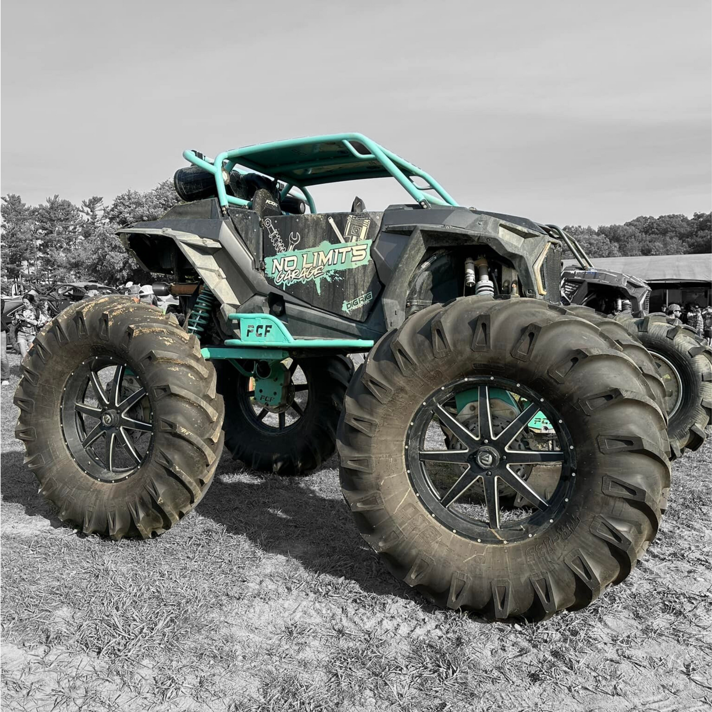 PCF POLARIS RZR XP 1K 8" LIFT KIT
