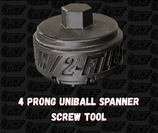 4 PRONG UNIBALL SPANNER SCREW TOOL