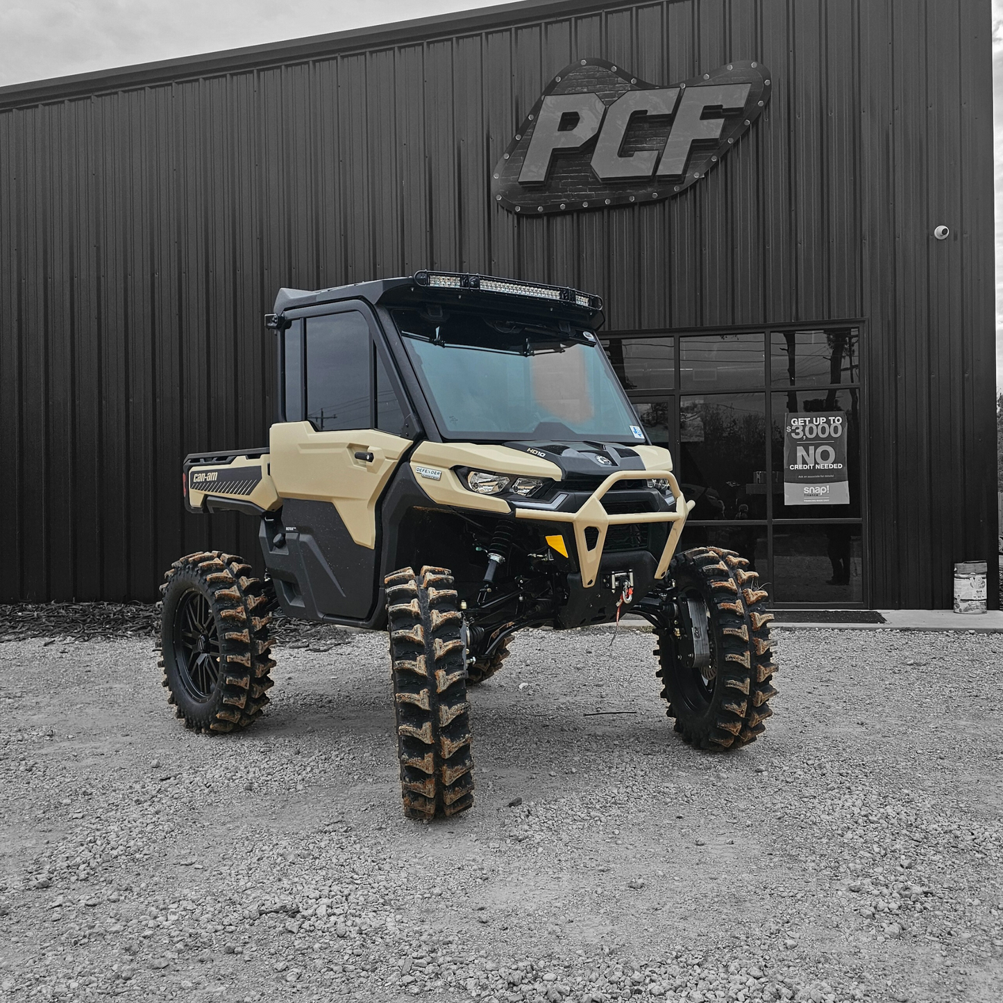 PCF CAN-AM DEFENDER XMR/LONESTAR/LIMITED ARCHED FORWARD ARMS