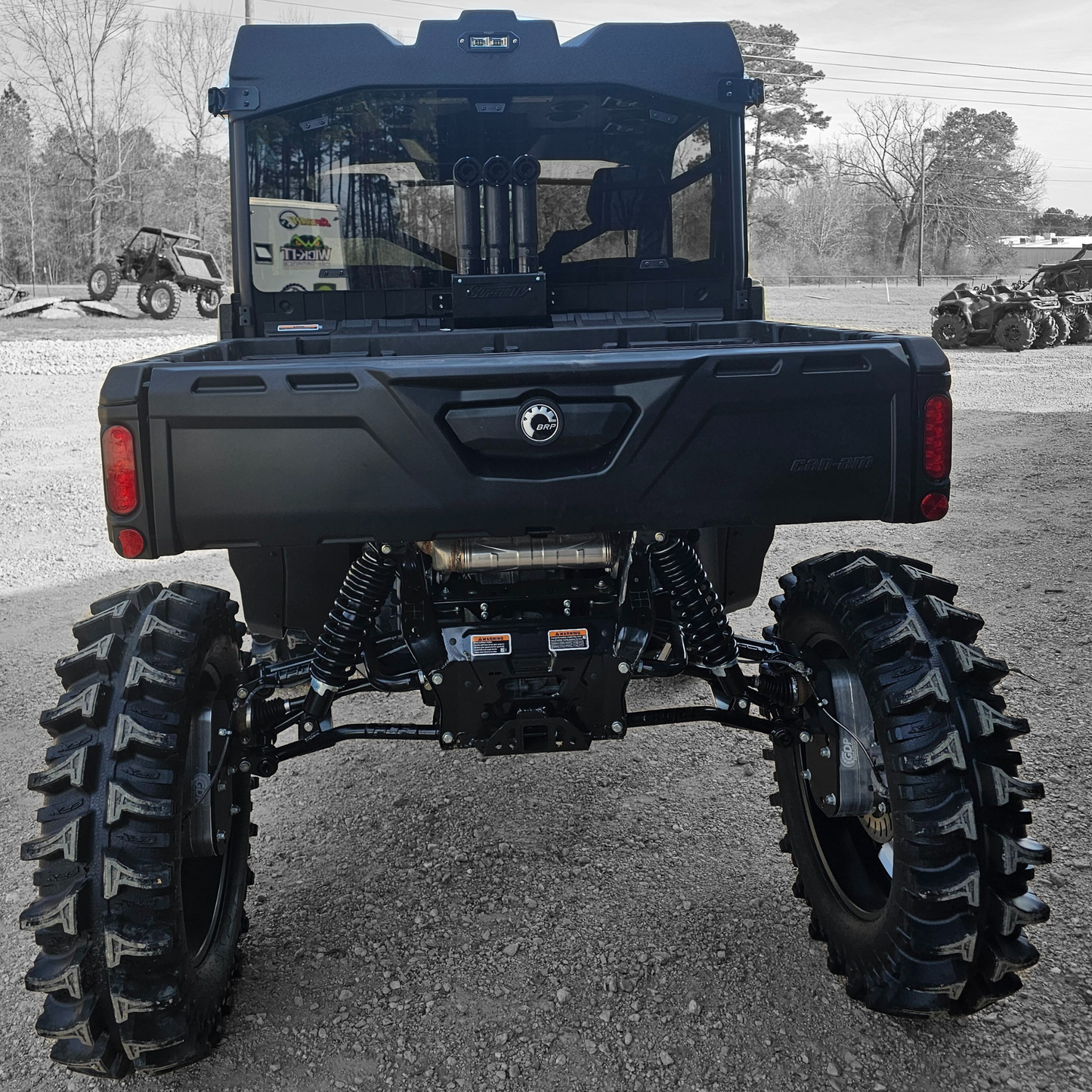 PCF CAN-AM DEFENDER XMR/LONESTAR/LIMITED REAR RAKED ARMS KIT