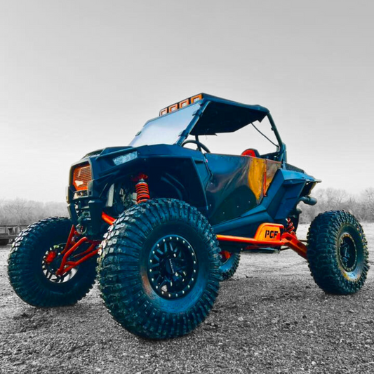 PCF POLARIS RZR XP 1K 2 SEAT STEPS