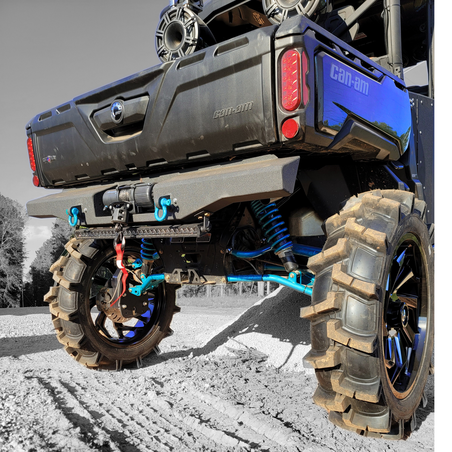 PCF CAN-AM DEFENDER XMR/LONESTAR/LIMITED REAR RAKED ARMS KIT