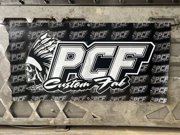 PCF CUSTOM FAB BANNER