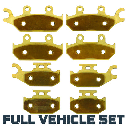 Can-Am Maverick MAX/XDS/XMR 2013-2018 Brass Brake Pad Set