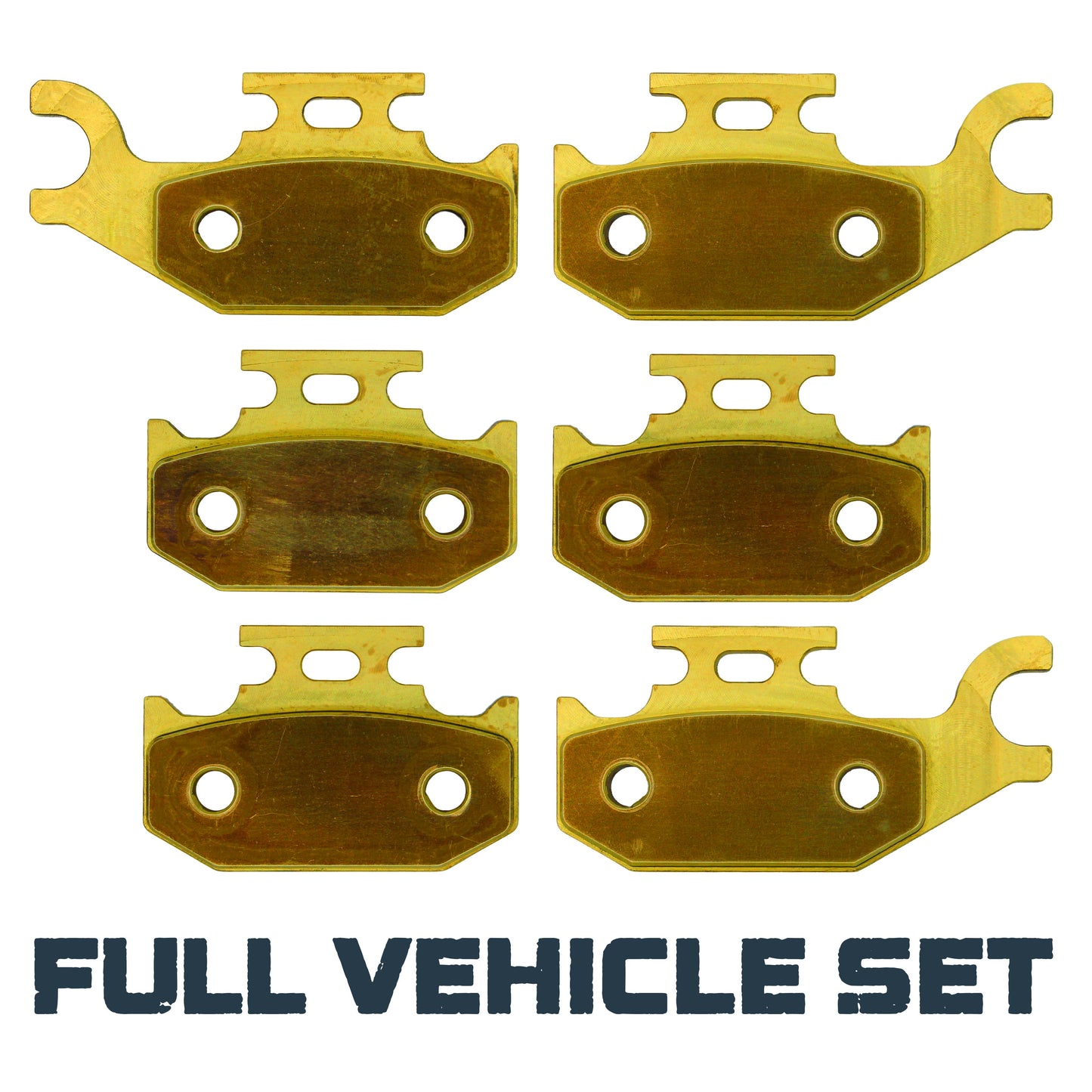 Can-Am Outlander 330/400/500/650/800 2005-2012 Brass Brake Pad Set