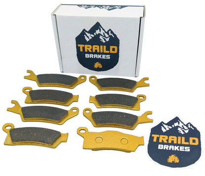 Can-Am Outlander 1000/650/450 6x6 2015-2026 4 Wheel Ceramic Brake Pad Set