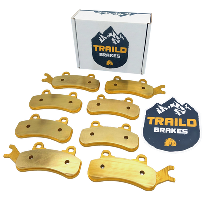 Can-Am Defender MAX 6-Seater/PRO/6x6 HD10/HD9/HD8/HD7 2016-2026 Ridge Rider Rotor and Pad Kit