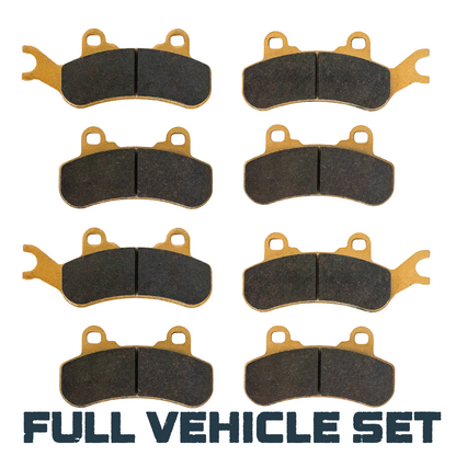 Can-Am Defender MAX HD7 HD8 HD9 HD10 HD11 6x6 & PRO 2017-2026 Ceramic Brake Pad Set