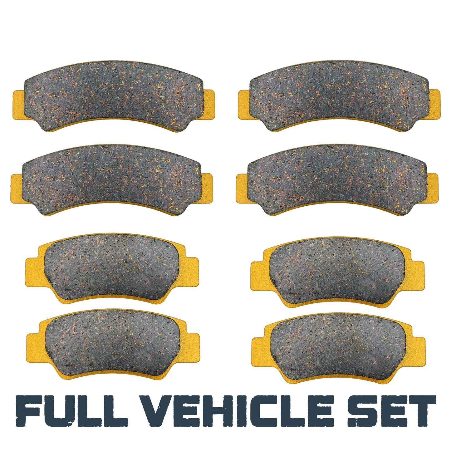 CFMoto ZFORCE 500/800/950/1000 2018-2026 Ceramic Brake Pad Set