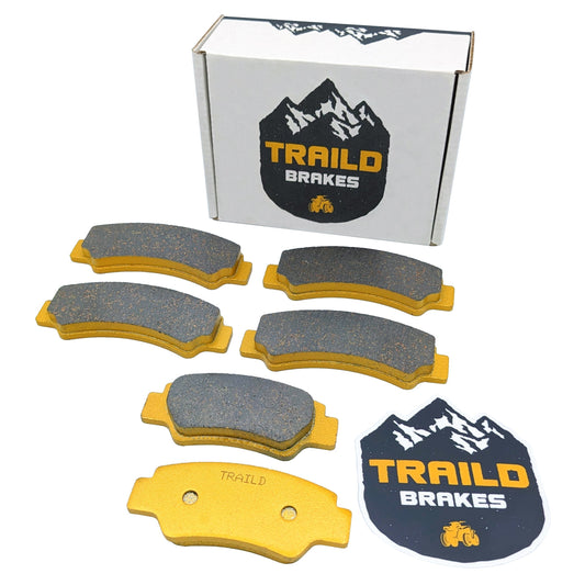 CF Moto CFORCE 400/500 G2 2022-2025 Ceramic Brake Pad Set