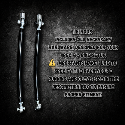 DEFENDER XMR/LONESTAR/LIMITED HD TIE ROD KIT