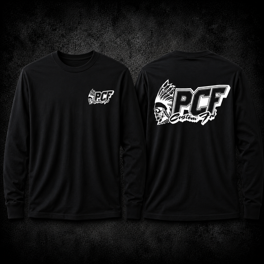 PCF INDIAN LOGO LONG SLEEVE T-SHIRT