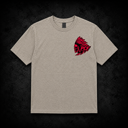 YOUTH GREY PCF LOGO T-SHIRT