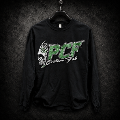 PCF LONG SLEEVE GLITTER T-SHIRT