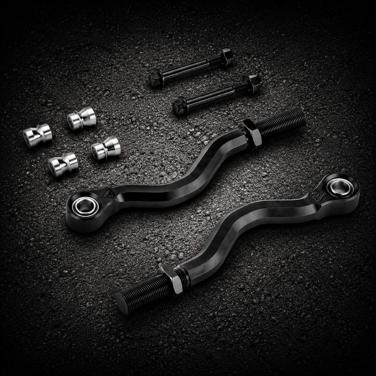 ASSAULT INDUSTRIES CAN-AM MAVERICK R TURRET STYLE HEAVY-DUTY TIE RODS
