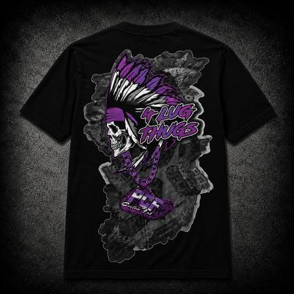 PCF PURPLE 4 LUG THUGS T-SHIRT