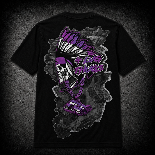 PCF PURPLE 4 LUG THUGS T-SHIRT