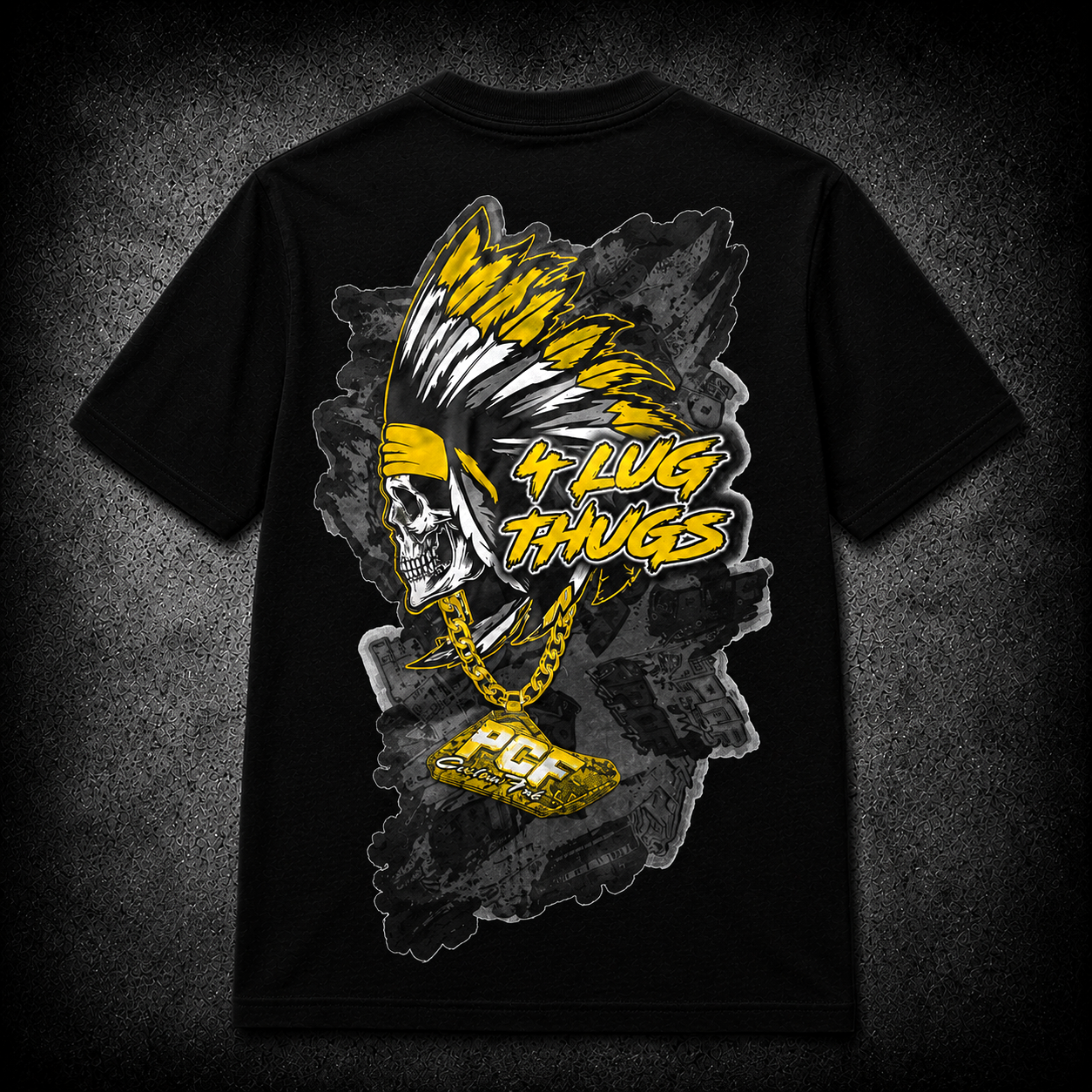 PCF GOLD 4 LUG THUGS T-SHIRT