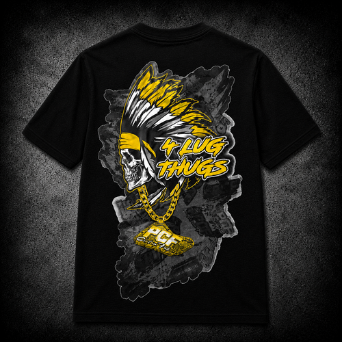 PCF GOLD 4 LUG THUGS T-SHIRT