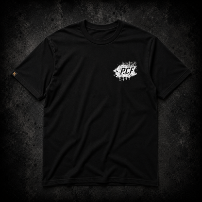 PCF SPLATTER LOGO SHIRT