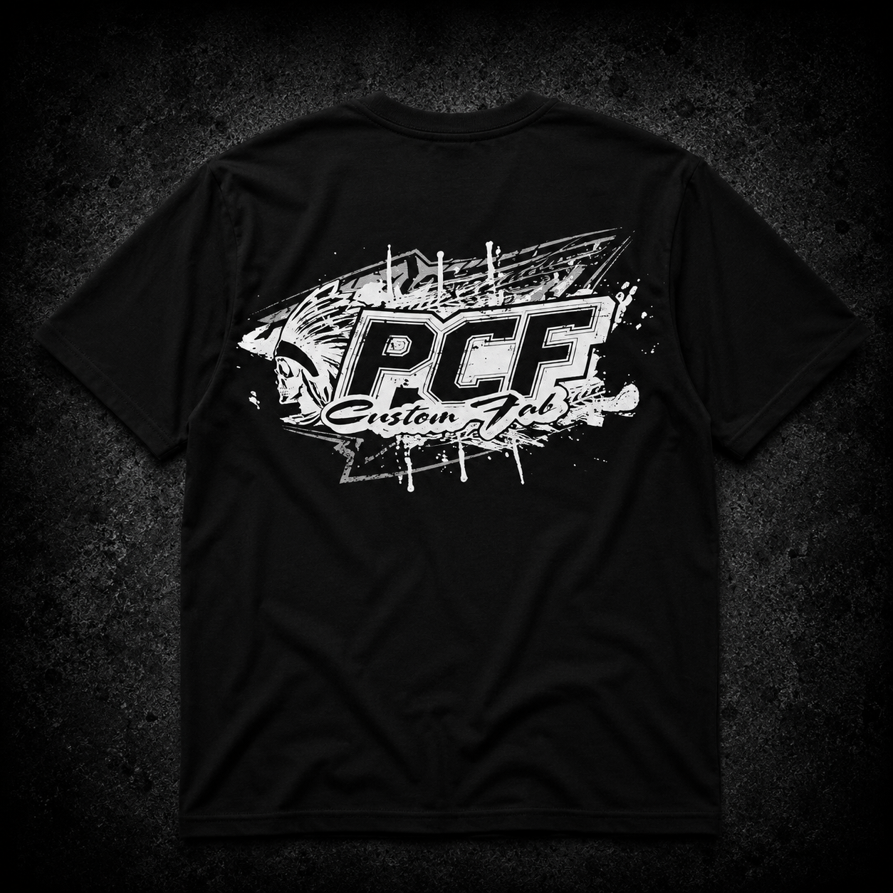 PCF SPLATTER LOGO SHIRT