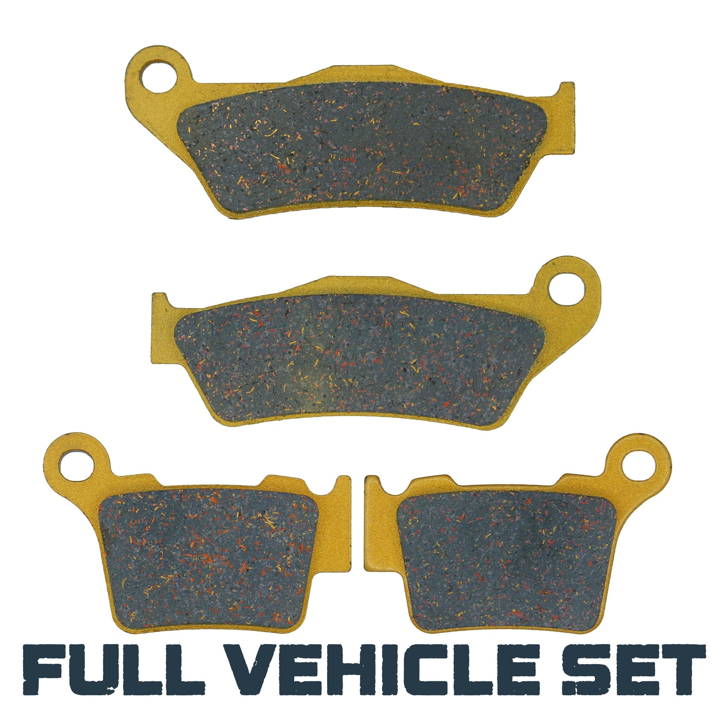 KTM SX/SX-F/XC/XC-F/EXC 125/150/200/250/300/350/400/450/500/525/530 2003-2025 Ceramic Brake Pad Set