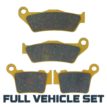 KTM SX/SX-F/XC/XC-F/EXC 125/150/200/250/300/350/400/450/500/525/530 2003-2025 Ceramic Brake Pad Set