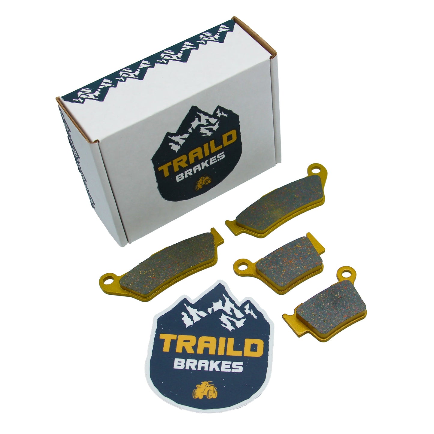 KTM SX/SX-F/XC/XC-F/EXC 85/125/150/200/250/300/350/400/450/500/525/530 1998-2026 Ceramic Brake Pad Set