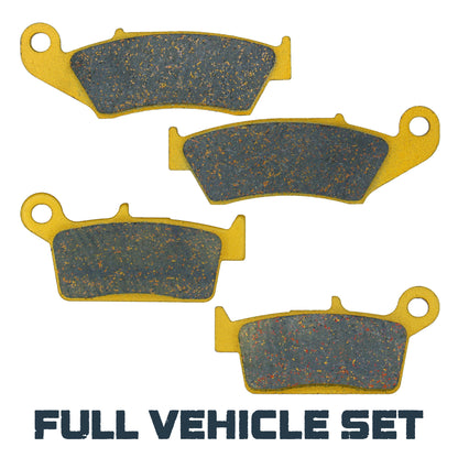 Kawasaki KX125/KX250/KX500 1995-2007 Ceramic Brake Pad Set
