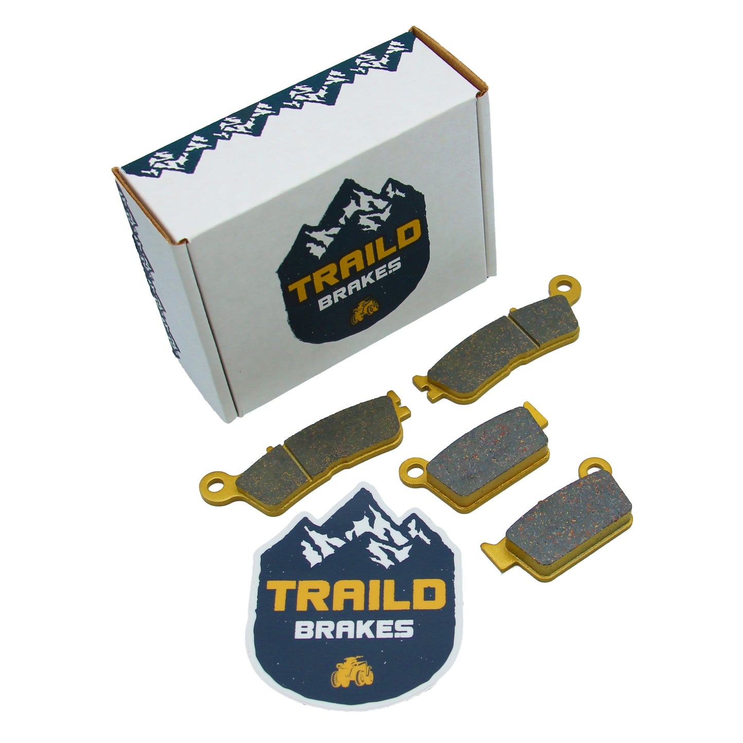 Yamaha YZ125/YZ250/YZ250F/YZ450F 2020-2025 Ceramic Brake Pad Set